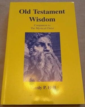Cover of the book 'Old Testament Wisdom' by P.J. Wisely featuring an ancient biblical figure illustration.